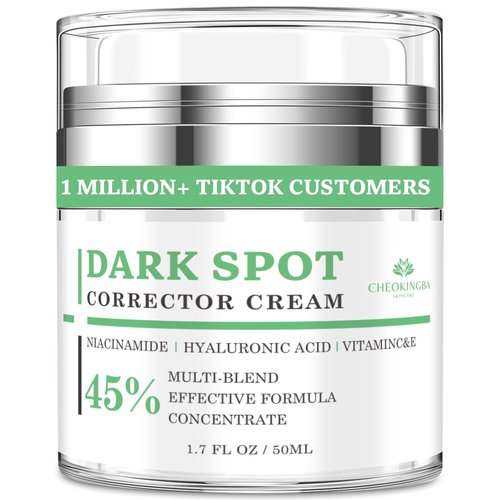Dark Spot Remover for Face and Body: Dark Spot Corrector Cream, Melasma, Freckle, Sun Spot, Age Spot Remover with Niacinamide and Vitamin C, Advanced Formula for Women and Men (1.7 Fl Oz)