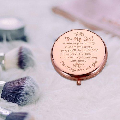 2026 Graduation Gifts for Women Class of 2026 Gifts Bulk Senior Night Gift 2026 Senior Year Gift for Girls 2026 Graduation Stuff for Her College Girls Students 2026 High School Daughter Compact Mirror