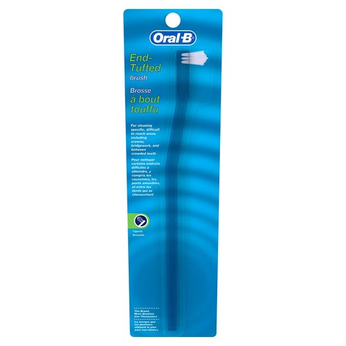 Oral-B End-Tufted Toothbrush, 1 Count
