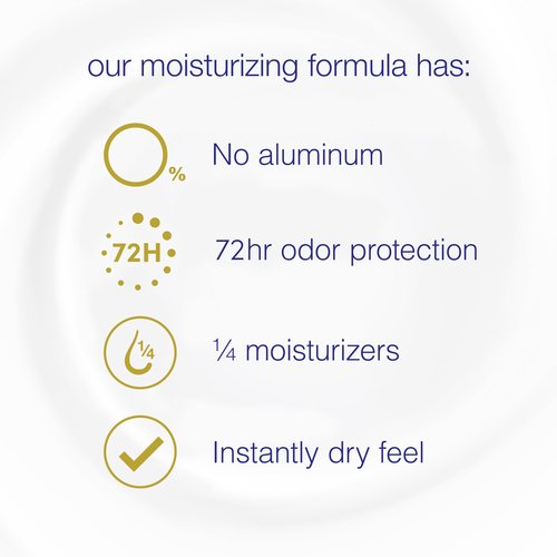 Dove Aluminum Free Deodorant for Women 3 Pack Dragon Fruit & Coconut Cream 72 hour odor protection 2.6oz