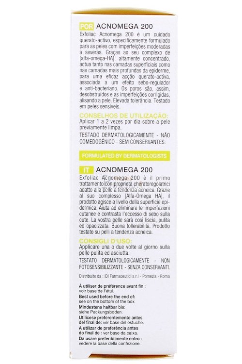 Noreva Exfoliac Acnoméga 200 30ml