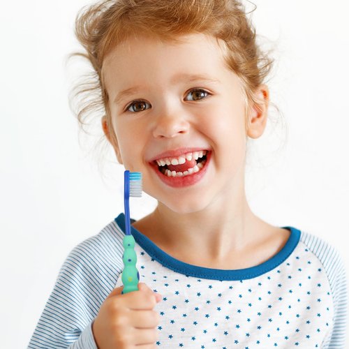 Lauwell Toddler Toothbrush Pack - 36 Pieces, Soft Bristle Animal Toothbrushes with Covers & Suction Cup for Kids Sensitive Teeth