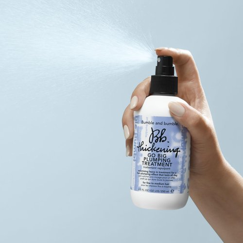 Bumble and bumble. Thickening Go Big Plumping Hair Treatment Spray | Heat Protection | Softening + Defining | Straight to Wavy, 8.5 Fl Oz