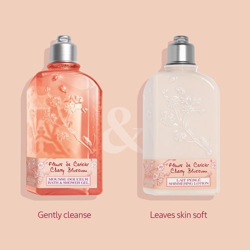 L'OCCITANE Cherry Blossom Shimmering Lotion 8.40 fl. oz