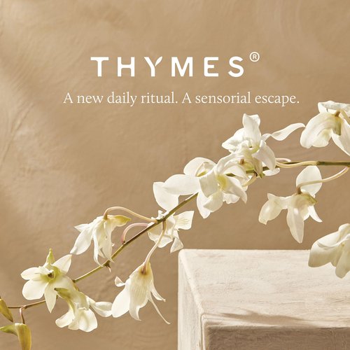 Thymes Large Replenishing Body Lotion - Moisturizing Body Lotion for Dry Skin - Scented with Notes of Eucalyptus Oil, Lemon, Petitgrain, Bergamot, Lemongrass, & Lush Fir (Eucalyptus, 16 fl oz)