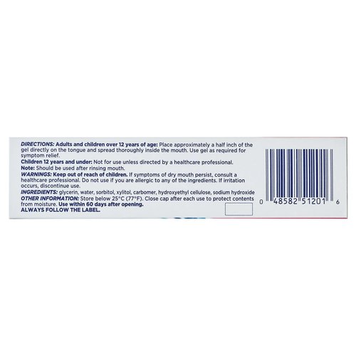 3 Pack Biotene Oral Balance Dry Mouth Moisturizing Gel 1.5 oz soothe oral tissues long