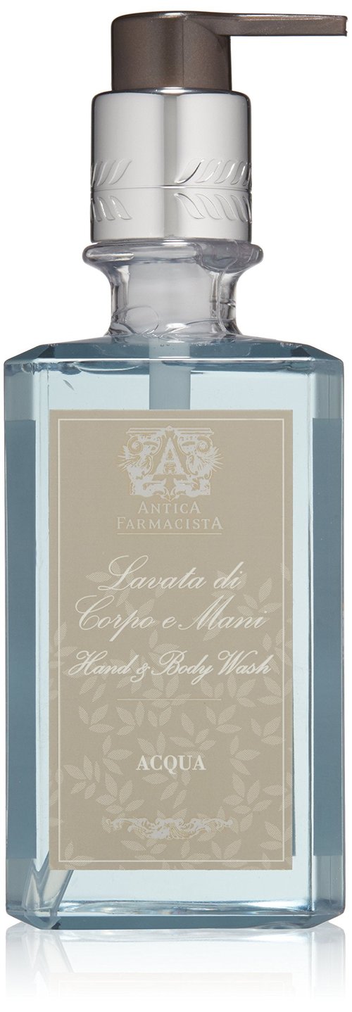 Antica Farmacista Hand & Body Wash - Luxury Nourishing Body Wash - Hydrating Hand Cleansing Wash - Bath & Body Gift - Acqua, 10 fl oz