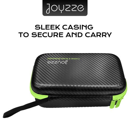 JOYZZE Blades Storage Case (12 Blades) (Blade Storage Case Green - Holds 12 Blades)