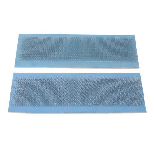 Drawing Mat For Hair Extensions,Hair Holder Drawing Mat,2pcs Bulk Hair Extensions Drawing Card,27cmX9cm Wig Making Hair Styling Tool With Stainless Steel