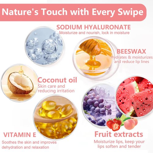 9 PCS Bee Lip Balm Lip Mask Honey Pot, Nourishing Hydrating Balm Honey Pot for Dry, Chapped & Cracked Lips with Propolis, Lip Sleeping Mask - Soften, Smooth & Reduce Lip Lines