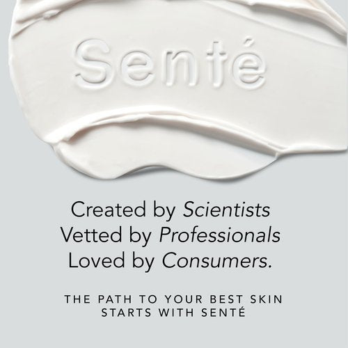 Sente Daily Soothing Facial Cleanser For Dry and Sensitive Skin - Gently Removes Oil, Impurities and Makeup - with Vitamin E - 5.5 Fl Oz