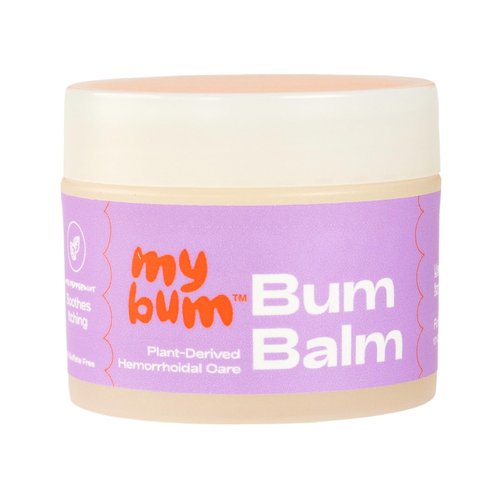 MyBum Bum Balm for Hemorrhoids - Soothing & Moisturizing Relief with Shea Butter, Arnica, and Coconut Oil for Sensitive Skin, Non-Sticky Comfort with Calming Botanicals & Essential Oils