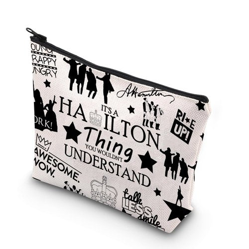 Musical Makeup Bag Musical Quote Cosmetic Bag Musical Inspired Gift For Women Musical Gift