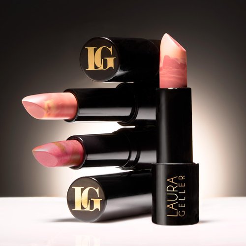 LAURA GELLER NEW YORK Italian Marble Sheer Lipstick, Dolce + Modern Classic Lip Liner, Nice Neutral