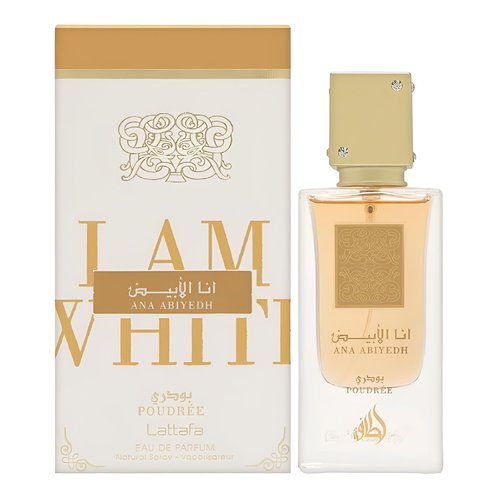 Lattafa Ana Abiyedh Poudree for Women Eau de Parfum Spray, 2.04 Ounce / 60 Ml