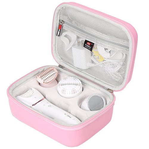 FBLFOBELI Hard Storage Case Compatible with VOYOR/Philips Epilator Series 8000 5 in 1 Women Shaver BRE740/14, EVA Protective Travel Carrying Container Bag (Case Only)