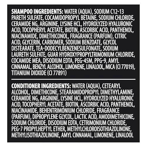 TRESemm? Rich Moisture Shampoo and Conditioner 2 Count Rich Moisture for Dry Hair Formulated With Vitamin E and Biotin 28 oz