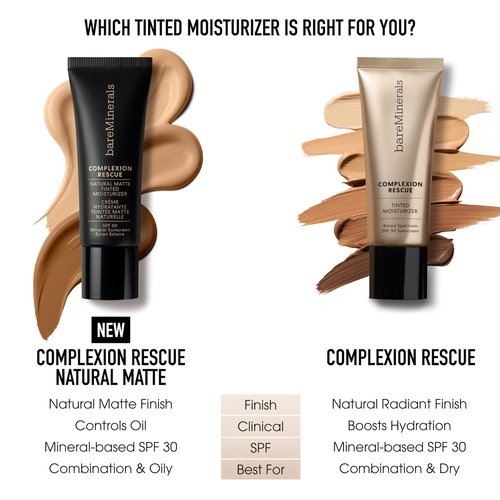Complexion Rescue Natural Matte Tinted Moisturizer, Vanilla 02