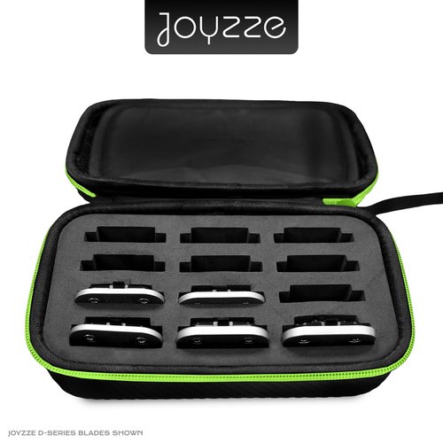 JOYZZE Blades Storage Case (12 Blades) (Blade Storage Case Green - Holds 12 Blades)