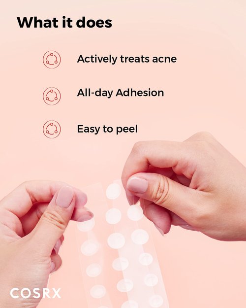 COSRX Master Patch Intensive, Oval-Shaped Hydrocolloid Pimple Patch with Tea Tree Oil & Salicylic Acid, Quick & Easy Blemish, Zit, Spot Treatment, Stocking Stuffers (90 Patches (Medium, Large))