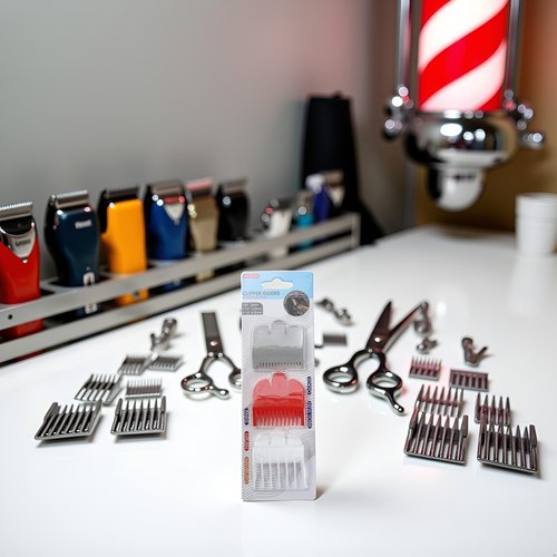 Htppzjr 3Pcs Hair Clipper Guards Combs Professional Hair Clipper Guards Professional Hair Clipper Guide Combs, Clipper Combs Replacement for Most Clippers Trimmers and Spares Haircut Accesorries