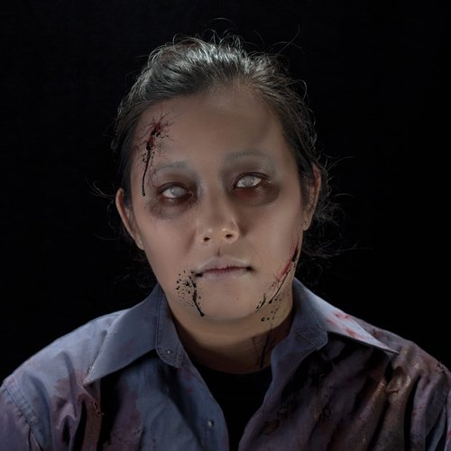 Graftobian Deluxe Zombie Makeup Kit - Expanded Theatrical Makeup Kit for Costumes, Cosplay, and Halloween