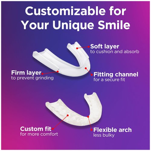 DenTek and The Doctor's Night Guards for Teeth Grinding, 2 Count
