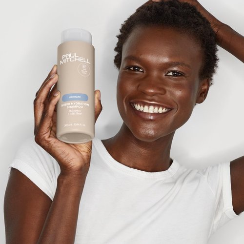 Paul Mitchell Sheer Hydration Shampoo, Moistures + Adds Shine, For Dry Hair, 33.8 fl. oz