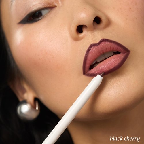 Julep The Perfect Pair 2pc Set It's Balm Tinted Lip Balm Sweet Sangria and With a Trace Retractable Creamy Long-Lasting Lip Liner, Black Cherry