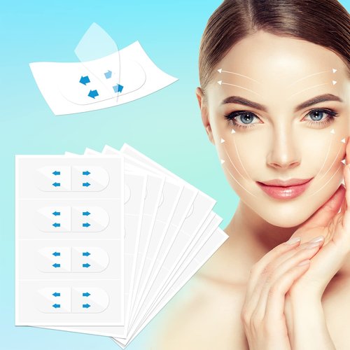 Neck Tape Lifting Invisible,Face Tape Lifting Invisible,300pcs Face Lift Tape,Neck Lift Tape Instant Facelift Tape Face Lifter Tape Facial Tape for Sagging Skin Double chin Jowls Eyes Woman Makeup