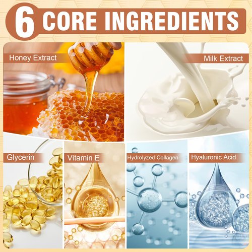 TEAWOO 18 Pairs Moisturizing Hand & Foot Masks with Honey, Milk, Vitamin E & Glycerin, Intensely Hydrating Foot Mask for Dry Cracked Feet, Moisturizing Socks for Cracked Heel Treatment
