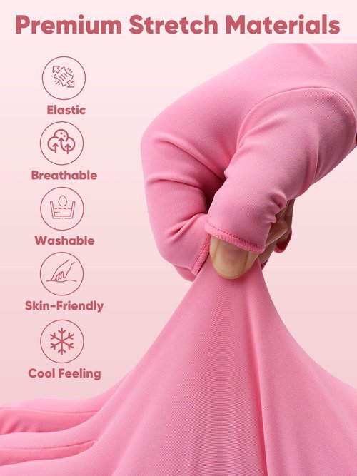 SUBAY Professional Finger Toe Nail Care Electric Nail Drill Machine with Fingerless Gloves with UPF 50+ Protection for Manicures