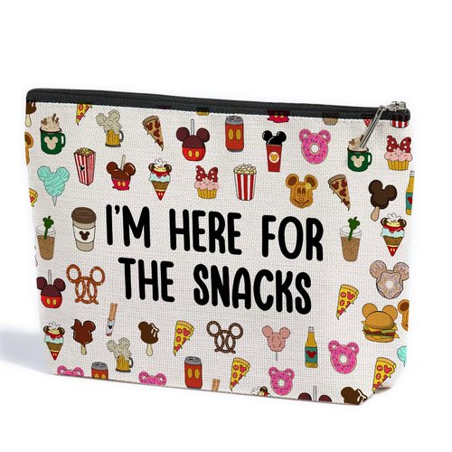 Cartoon Mouse Makeup Bag Cosmetic Bag Zipper Pouch Funny Cute Mouse Themed Gifts Animal Lover Gifts Friendship International Nurses Day Birthday Gift for Women Girl Sister Friend Bestie