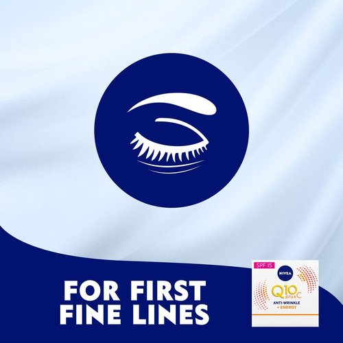 NIVEA Q10 Energy Healthy Glow Face Day Cream (50 ml), Energising Day Cream, Face Cream for Women, Moisturising Cream, Face Cream with Q10, Vitamin C, and Vitamin E