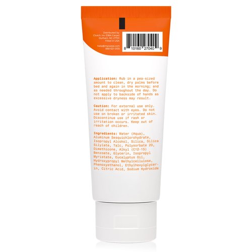 Carpe Sweat Absorbing Hand Lotion (Pack of 2), A dermatologist-recommended, non-irritating, smooth lotion that helps stop hand sweat, great for hyperhidrosis or excessive sweat (Original Eucalyptus)
