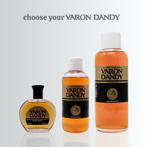 Varon Dandy Eau de Toilette and Deodorant Roll-on Gift Set for Men - 100ml EDT & 50ml Roll-on, Classic Fragrance and Long-lasting Freshness