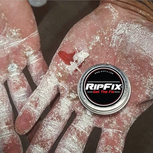 RipFix Hand Repair Balm for Dry Cracked Hands, Hand Salve for Gymnastics and Rock Climbers, Rip Fix Climbing Salve for Men and Women, Premium Gymnast Balm for Hardworking Hands, 2 Classic 1.34 oz Tins