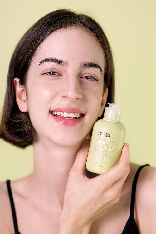 By Wishtrend Green Tea & Enzyme Powder Wash, 3.88 oz (110 g)