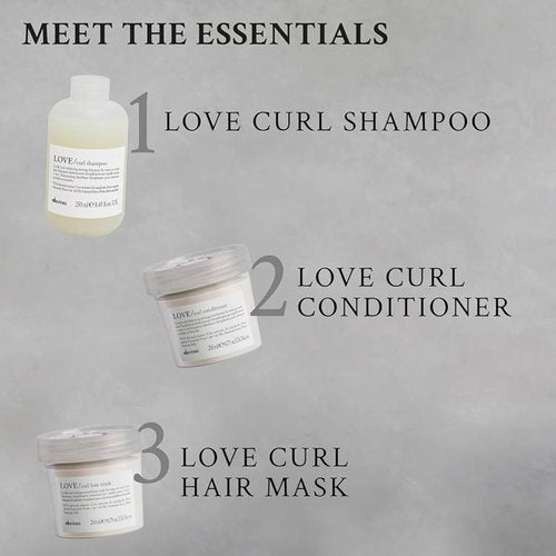 Davines LOVE Curl Primer, Anti-Humidity Blow-dry Prep Solution for Wavy And Curly Hair, Moisturizing Heat Protection, 5.07 Fl Oz