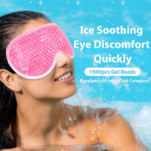 BeeVines 4 Pack Gel Eye Masks