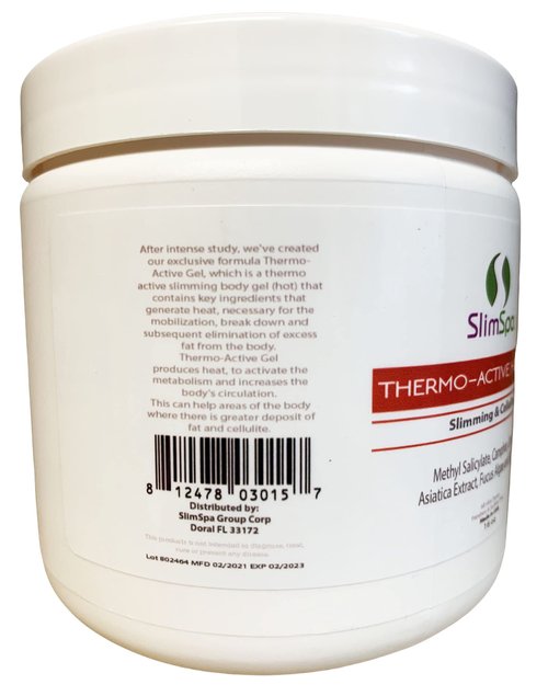 Slim Spa Slimming Hot Gel 16 Oz