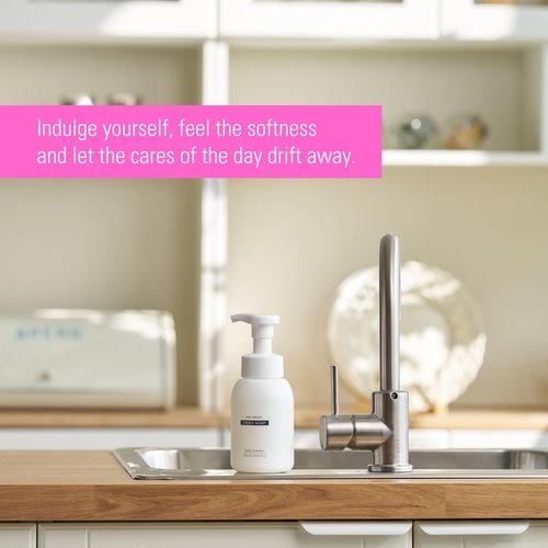 MAY MEDIC Baby Powder Double Scented Foaming Hand Soap, Moisturizing Foam with Fig and Pomegranate Extract, Vegan Wash for Bathroom and Kitchen, 10.14 fl oz (BabyPowder-2)
