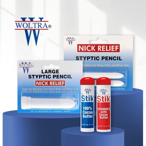 Woltra Stik 100% Cocoa Butter, 1-Ounce (Pack of 6)