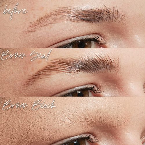 Jecca Blac Brow Seal and Block, Bundle, Waterproof Formula, Seamless Base for Fully Concealing and Blocking Brows, Fluffs and Shapes, Gender Neutral and LGBTIQA+ Inclusive Make Up, 2 x 0.41 fl oz