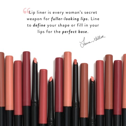LAURA GELLER NEW YORK Italian Marble Sheer Lipstick, Peach Bellini + Modern Classic Lip Liner, Nice Neutral