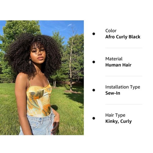 Mongolian Afro Kinky Curly Human Hair 3 Bundles (8 8 8 Inch) Afro Curly Weave Hair Extensions for Black Women Unprocessed Virgin Hair Afro Kinky Human Hair Bundles Natural Color