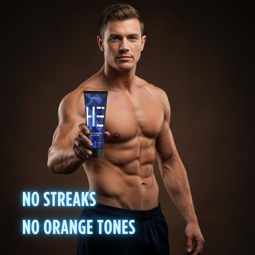 Onyx HE Tanning Bed Lotion for Men - Indoor Tanning Lotion Accelerator & Bronzer, Quick & Dark Tan, Men's Tanning Lotion with Skin Firming, Muscle Bronzing Complex & Moisturizing Formula