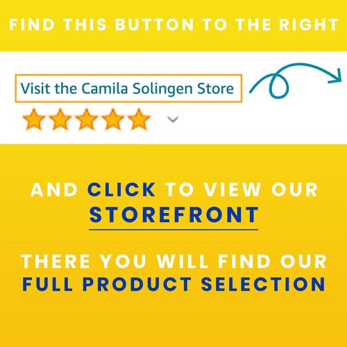 Camila Solingen CS01 Safety Tip Baby Nail Scissors for Manicure and Pedicure, Hypoallergenic Gold Grooming Scissors for Toddler Nail Care, Made of Stainless Steel in Solingen, Germany