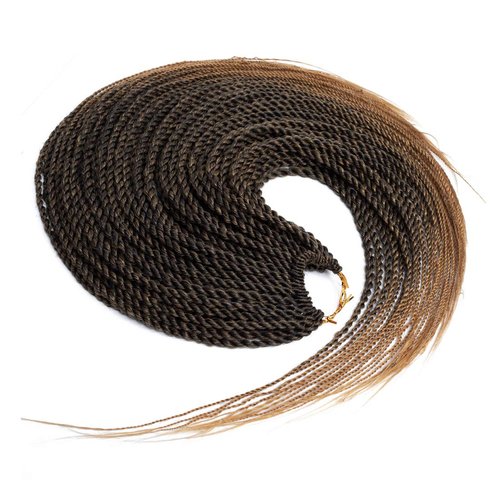 NAYOO Senegalese Twist Crochet Hair for Black Women - 22'' Twist Synthetic Braiding Hair Extensions 8 Packs 35 Stands/Pack Crochet Braids (T27, 22 Inch)