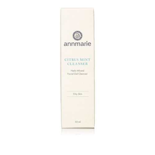 Annmarie Skin Care Citrus Mint Facial Cleanser - Gentle Cleanser with Rosemary, Witch Hazel + Lemon Balm, Suitable for Oily Skin (50 Milliliters, 1.7 Fluid Ounces)